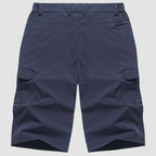 Men's Cargo Shorts with Side Pockets-5