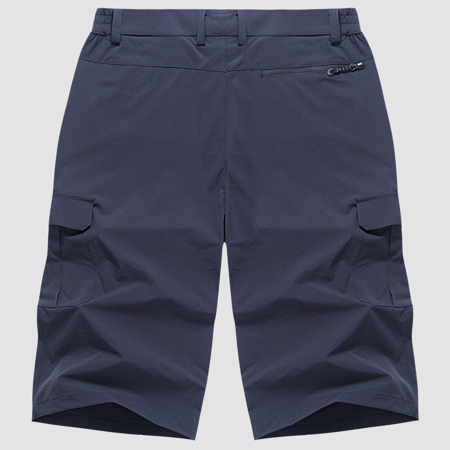 Men's Cargo Shorts with Side Pockets-5