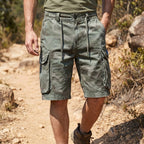 Men's Cargo Shorts with Side Pockets-6