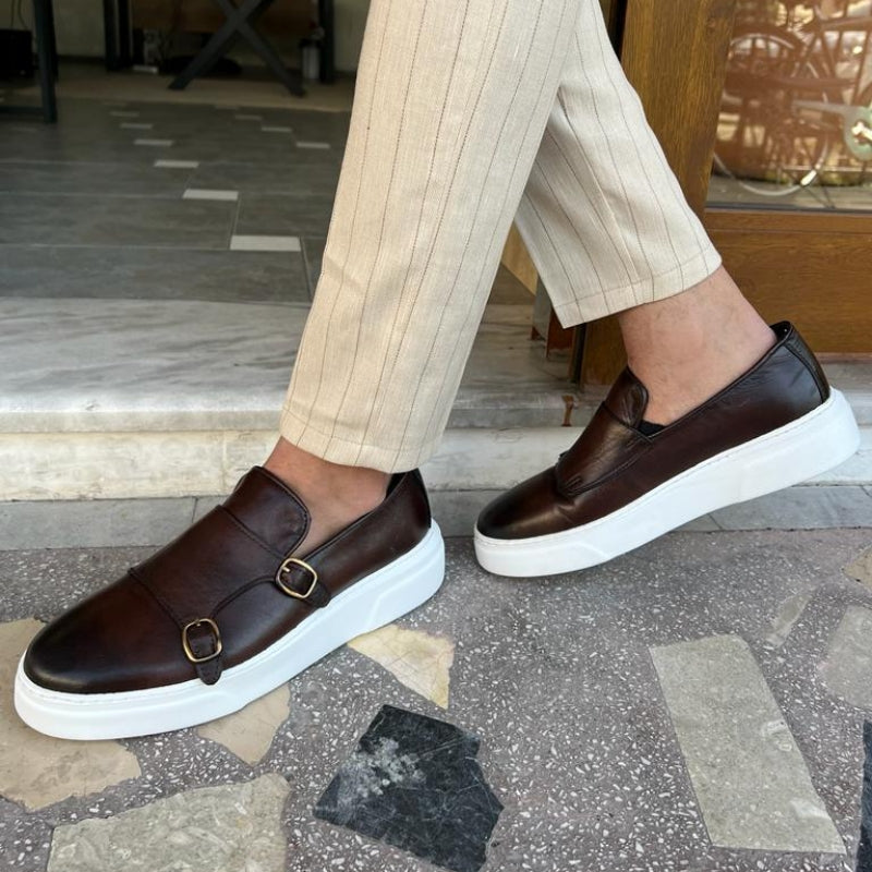 Men's Casual Slip-on Flats Shoes-7