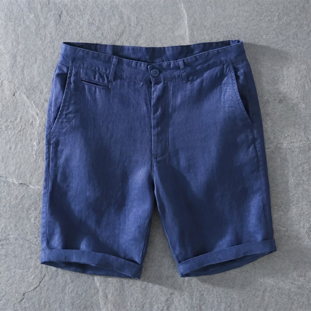 Men's Chino Shorts with Rolled Cuffs-2
