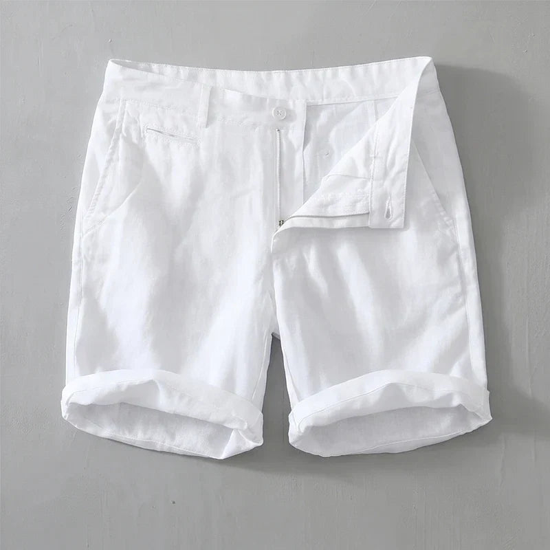 Men's Chino Shorts with Rolled Cuffs-10