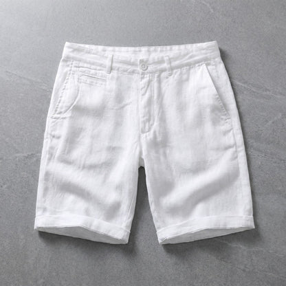 Men's Chino Shorts with Rolled Cuffs-5