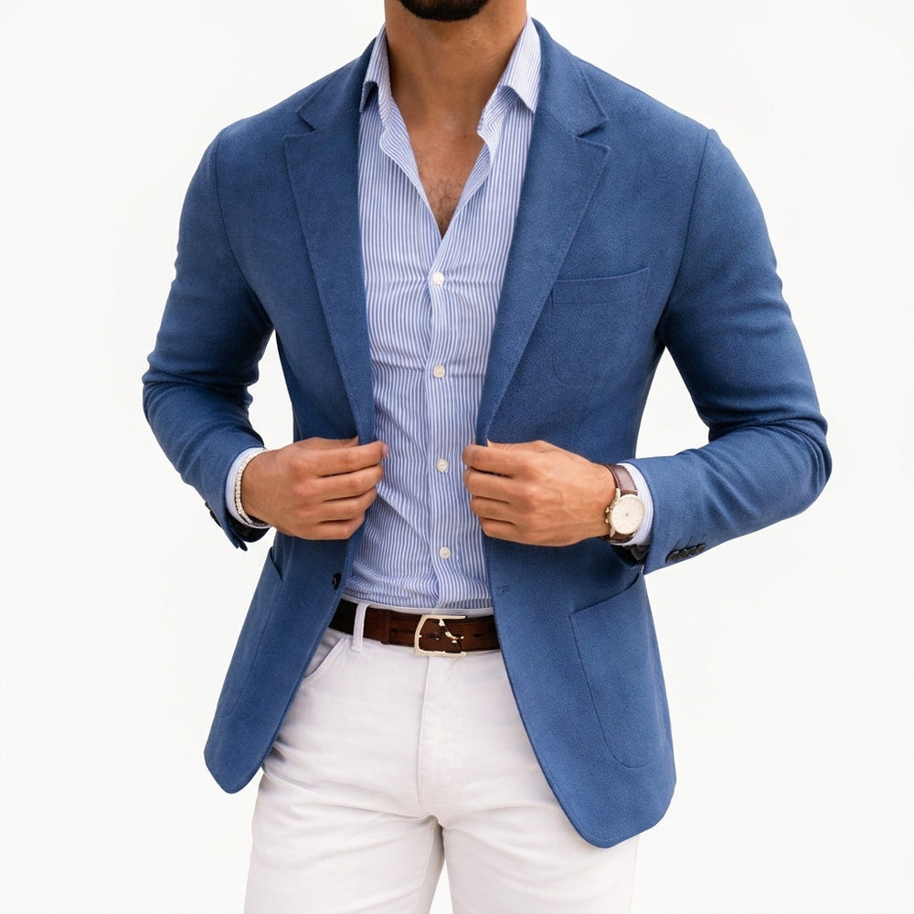 Men's Formal Knit Blazer-1
