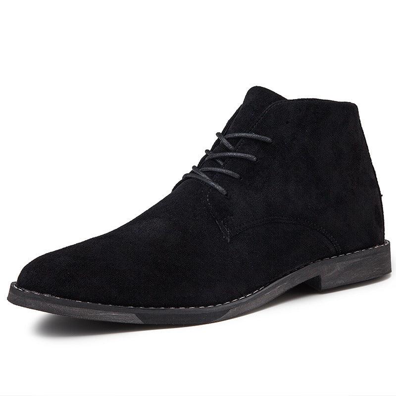 Men’s Leather Pointed Toe Boots for Everyday Wear-4