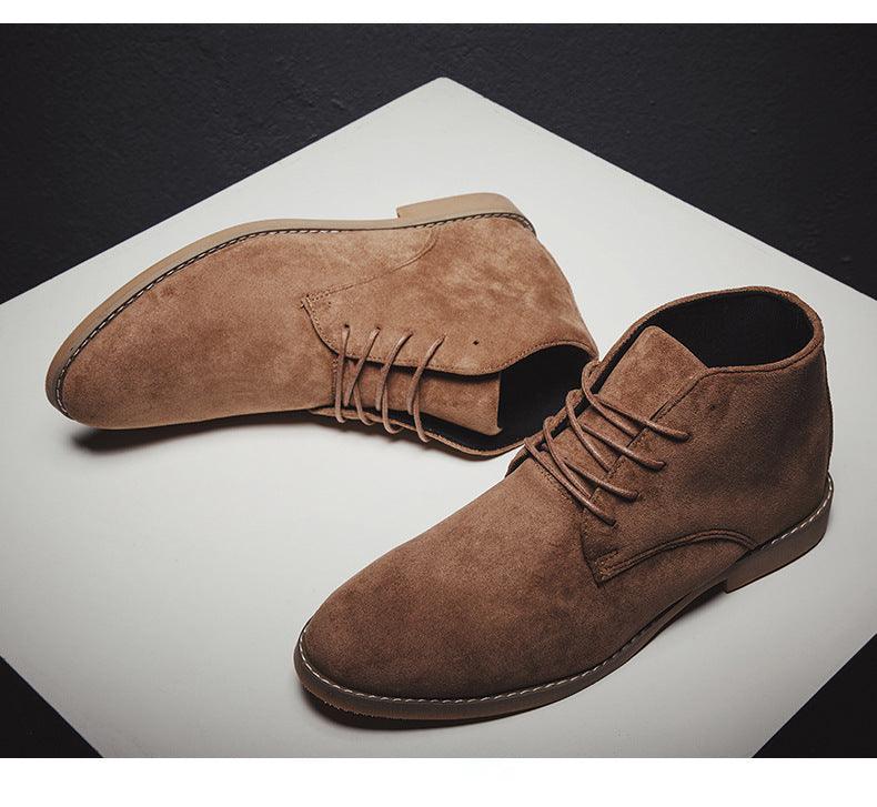 Men’s Leather Pointed Toe Boots for Everyday Wear-6