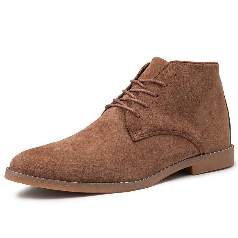 Men’s Leather Pointed Toe Boots for Everyday Wear-5