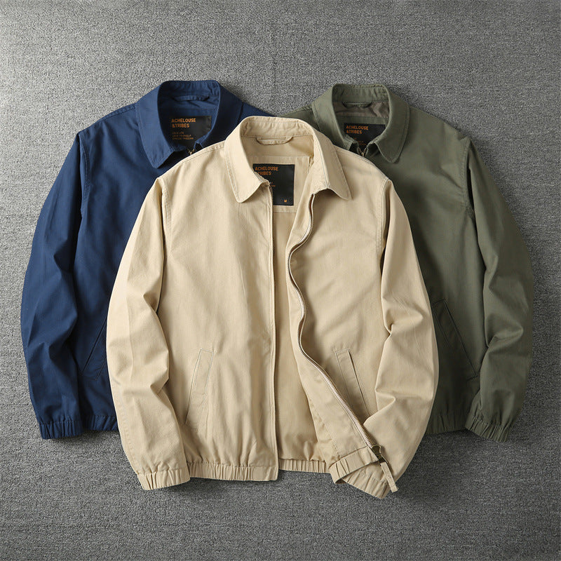 Men's Lightweight Bomber Jacket-6