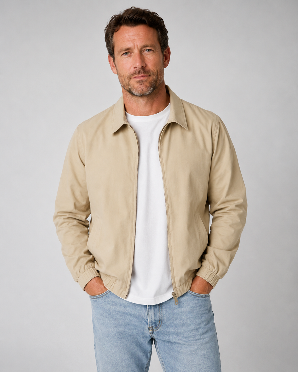 Men's Lightweight Bomber Jacket-1