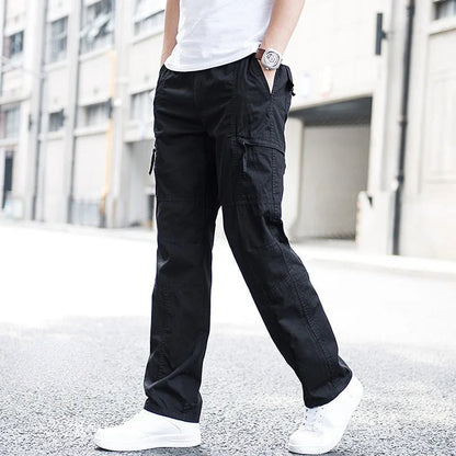 Men's Multi-Pocket Cargo Pants-8