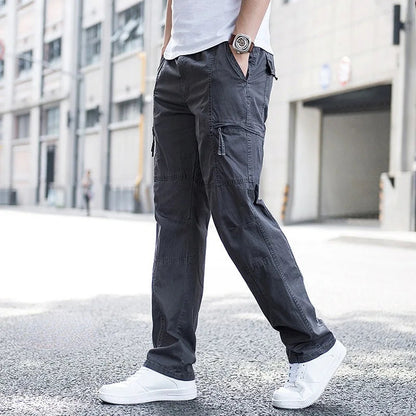 Men's Multi-Pocket Cargo Pants-2