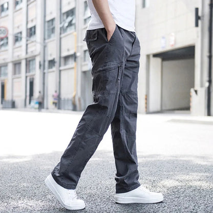 Men's Multi-Pocket Cargo Pants-3