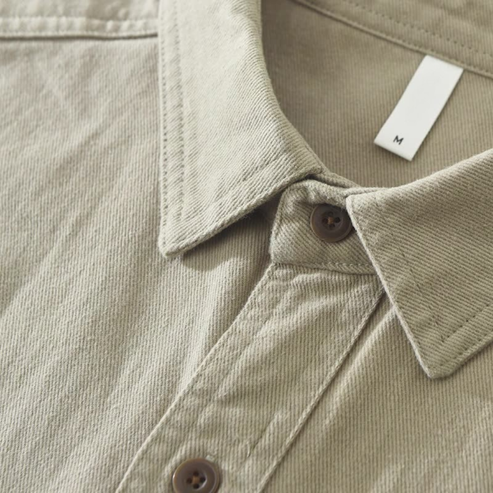 Men's Relaxed Fit Overshirt-9