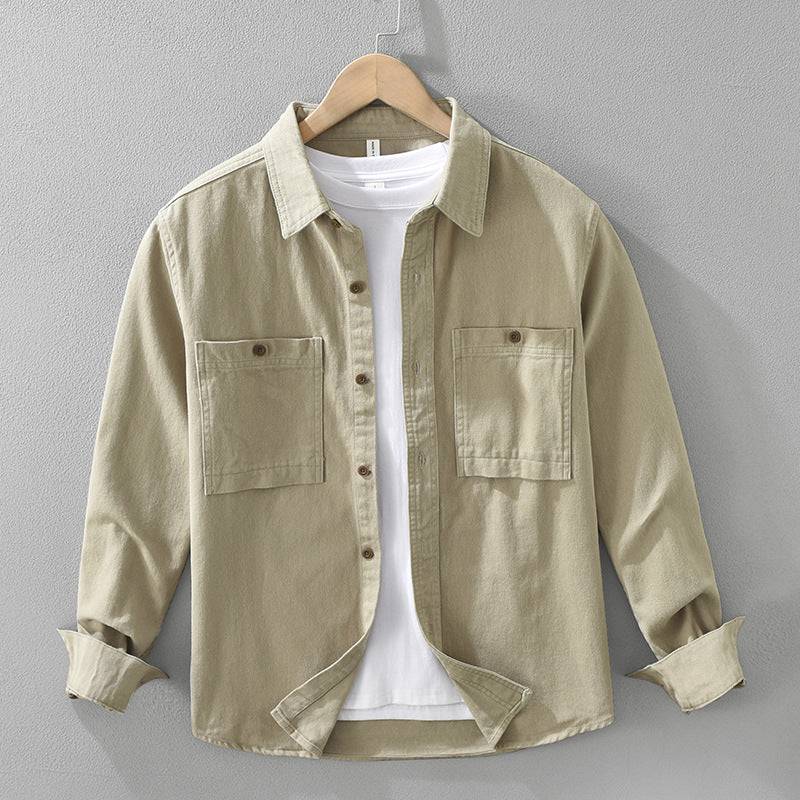 Men's Relaxed Fit Overshirt-3