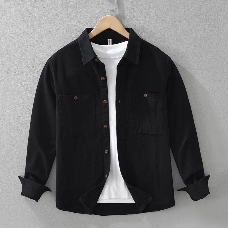 Men's Relaxed Fit Overshirt-5