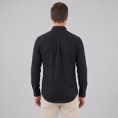 Men's Slim Fit Long Sleeve Shirt-9
