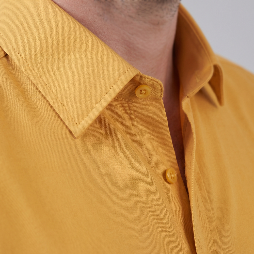 Men's Slim Fit Long Sleeve Shirt-25