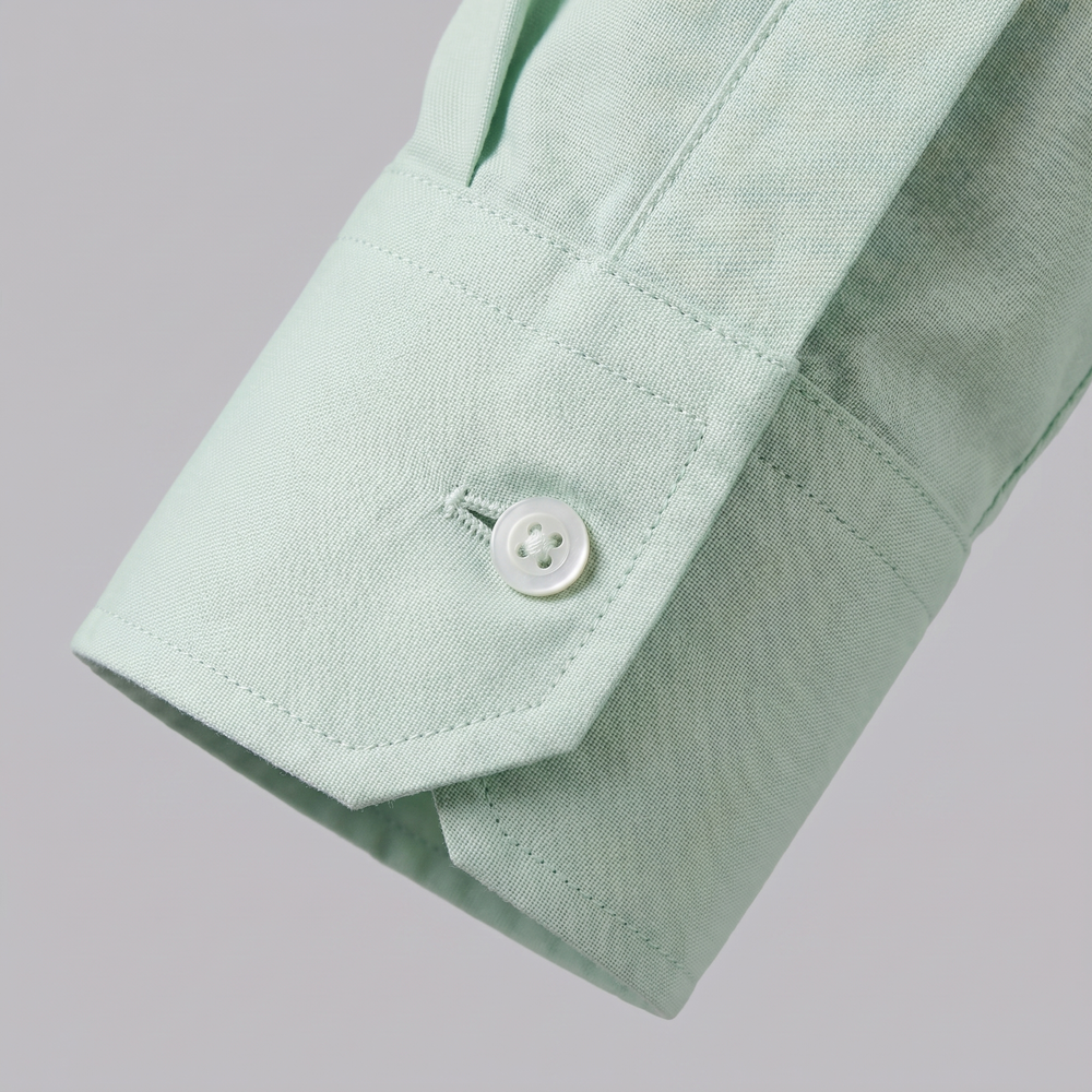Men's Slim Fit Long Sleeve Shirt-30