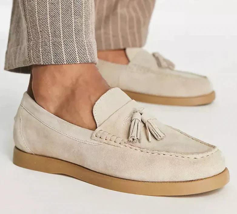 mens Tassel Loafer with Crepe Sole-2