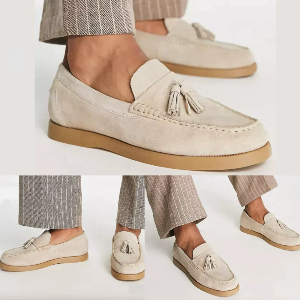 mens Tassel Loafer with Crepe Sole-3