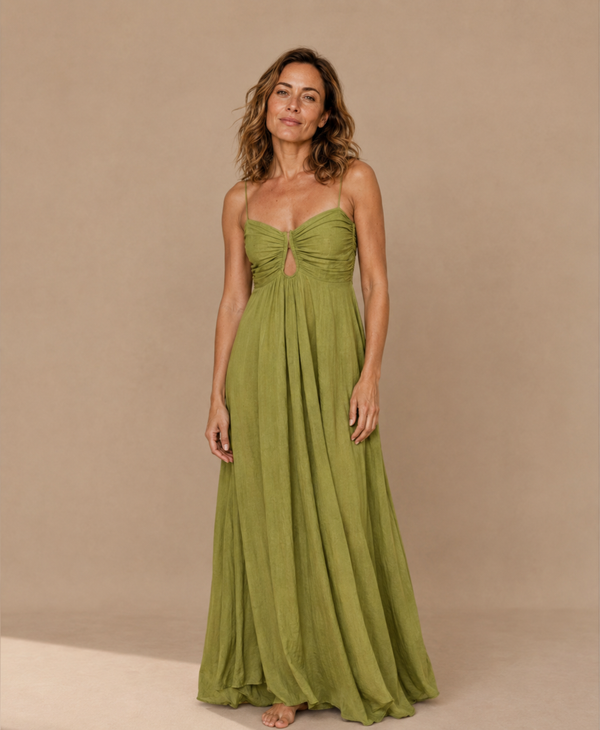 Women's Spaghetti Strap Maxi Dress
