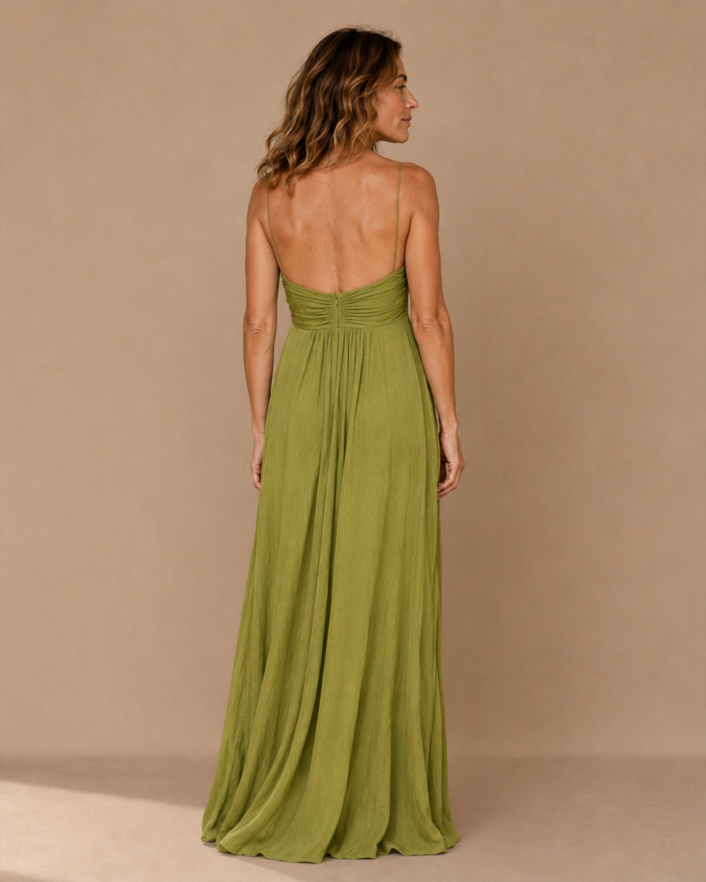 Women's Spaghetti Strap Maxi Dress