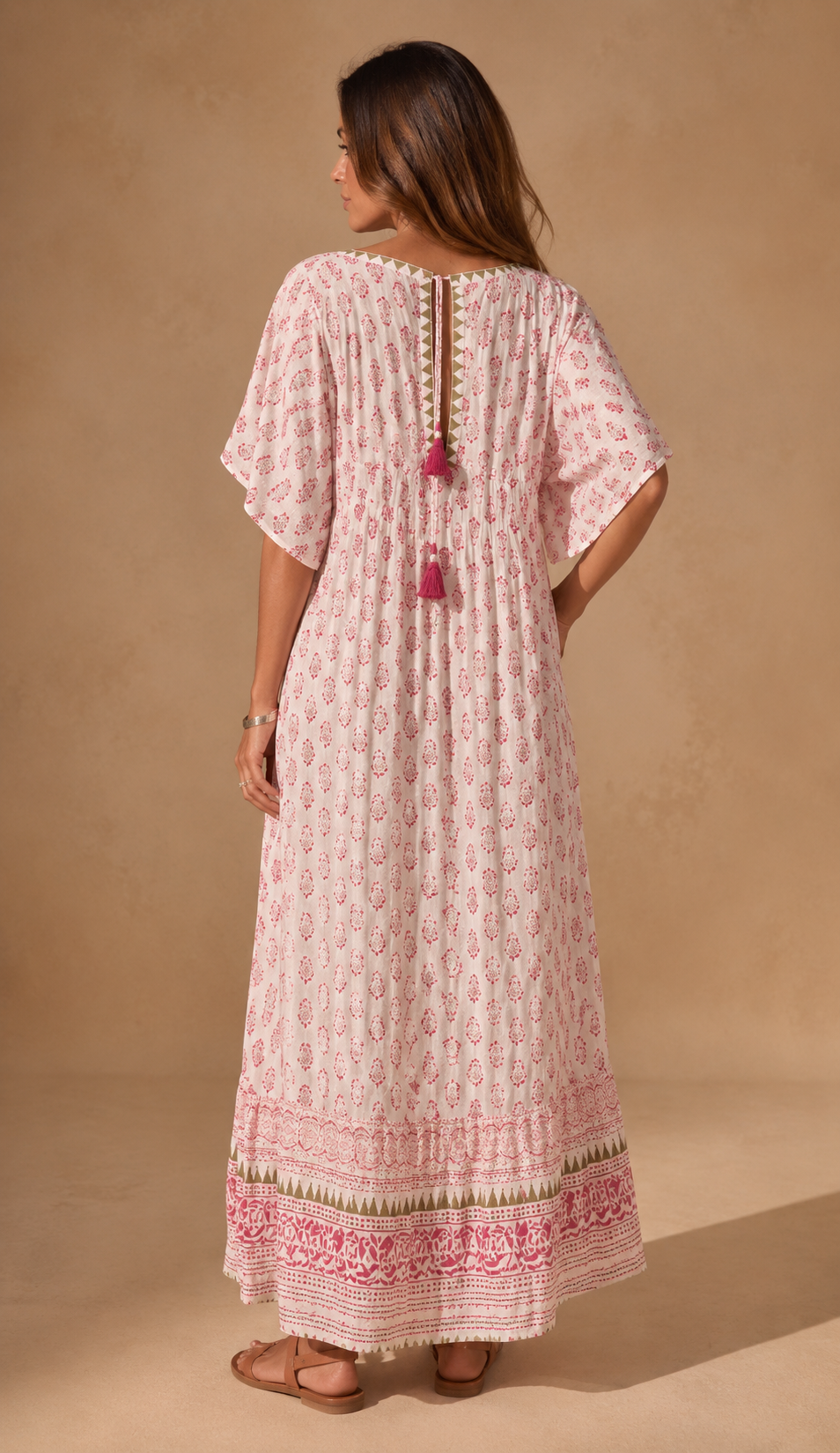 Women's Printed Floral Maxi Dress