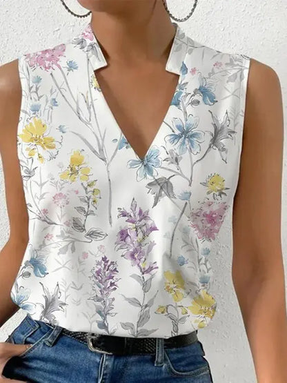Women's Blouse with Round Neck and Long Sleeves