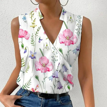 Women's Blouse with Round Neck and Long Sleeves