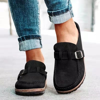 Women's Buckled Comfort Clogs - photo 3