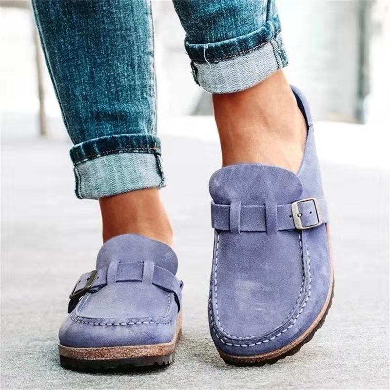 Women's Buckled Comfort Clogs - photo 5