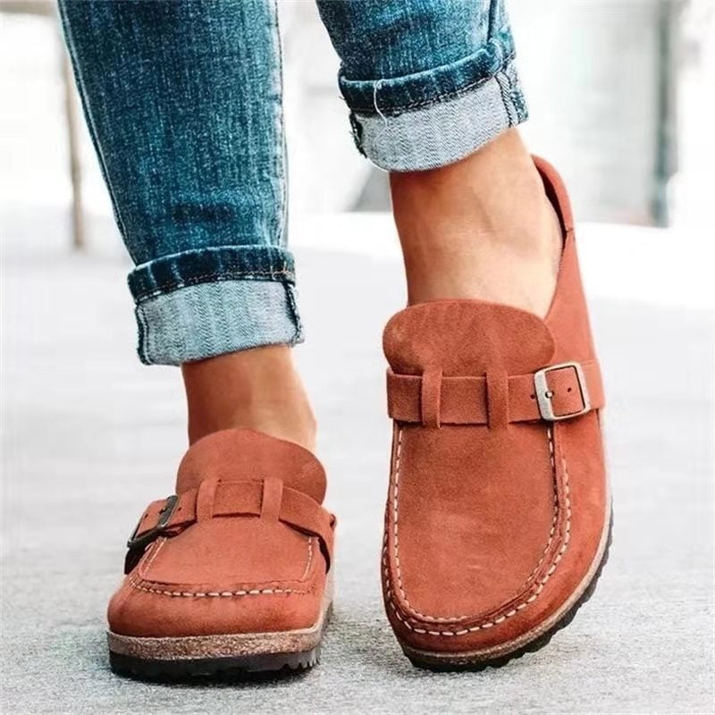 Women's Buckled Comfort Clogs - photo 7