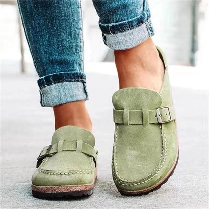 Women's Buckled Comfort Clogs - photo 8
