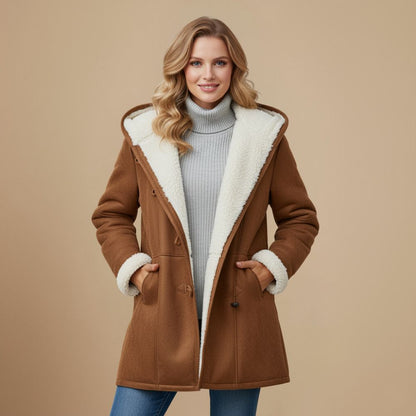 Women's Duffle Coat with Toggle Fastening - photo 4