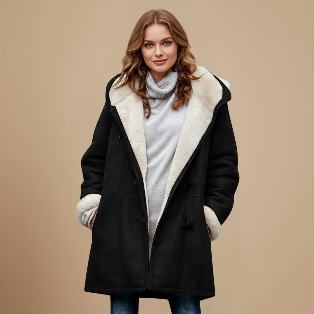 Women's Duffle Coat with Toggle Fastening - photo 8