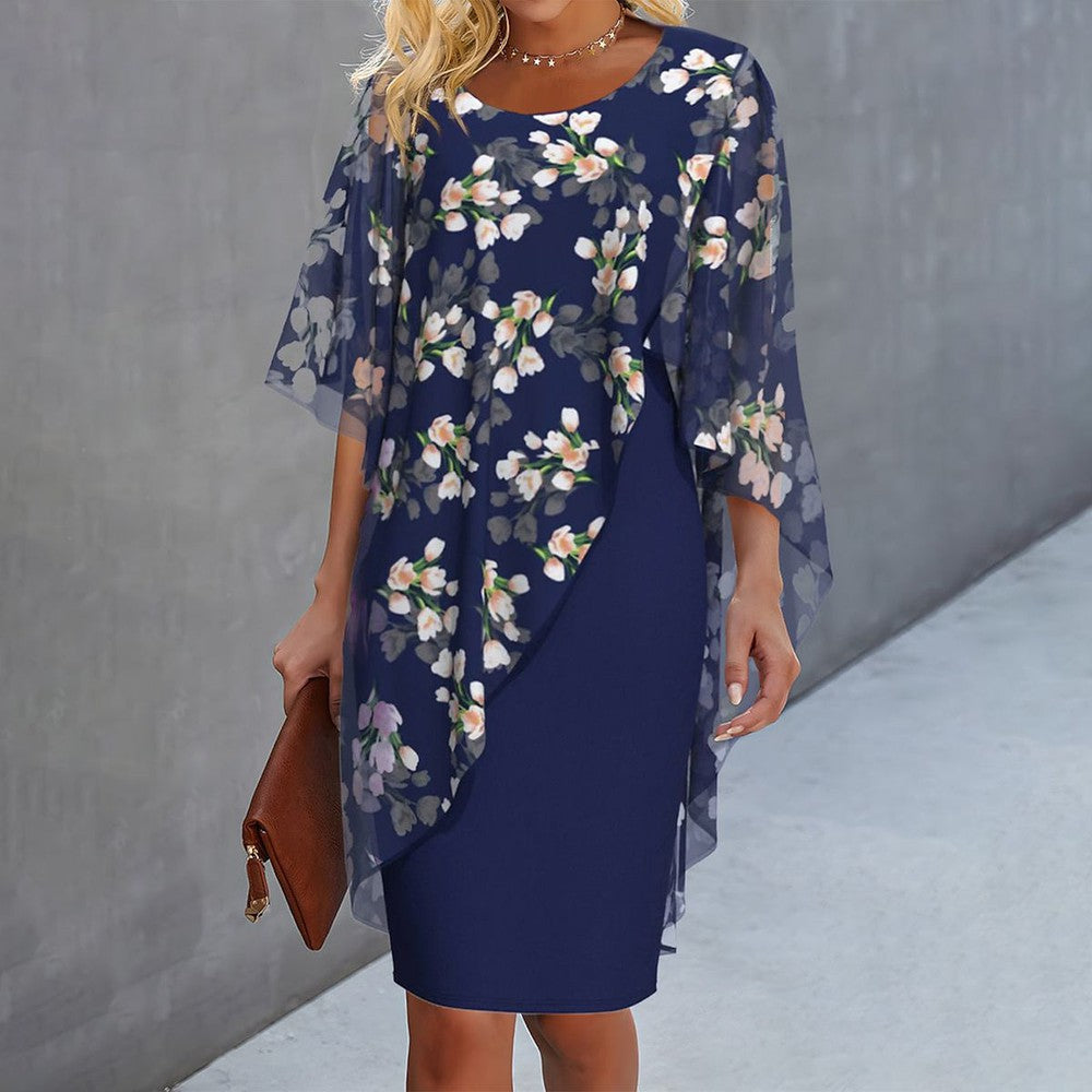 Women's Overlay Midi Dress - photo 1