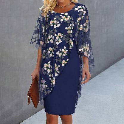 Women's Overlay Midi Dress - photo 1