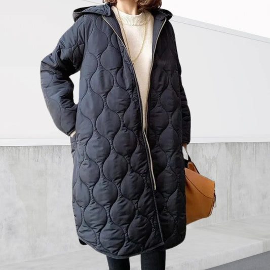Women's Oversized Hooded Puffer Coat - photo 1