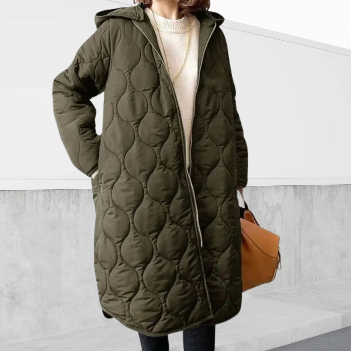 Women's Oversized Hooded Puffer Coat - photo 3