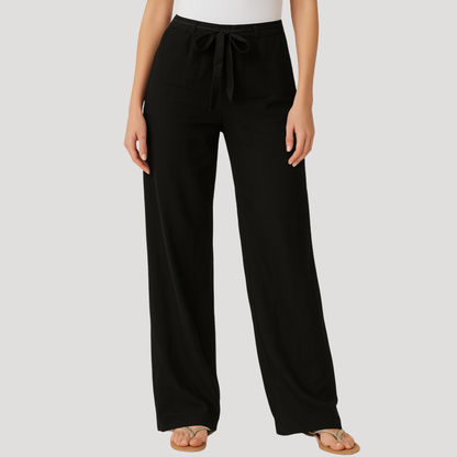 Women's Relaxed Trousers with Elasticated Waist - photo 4