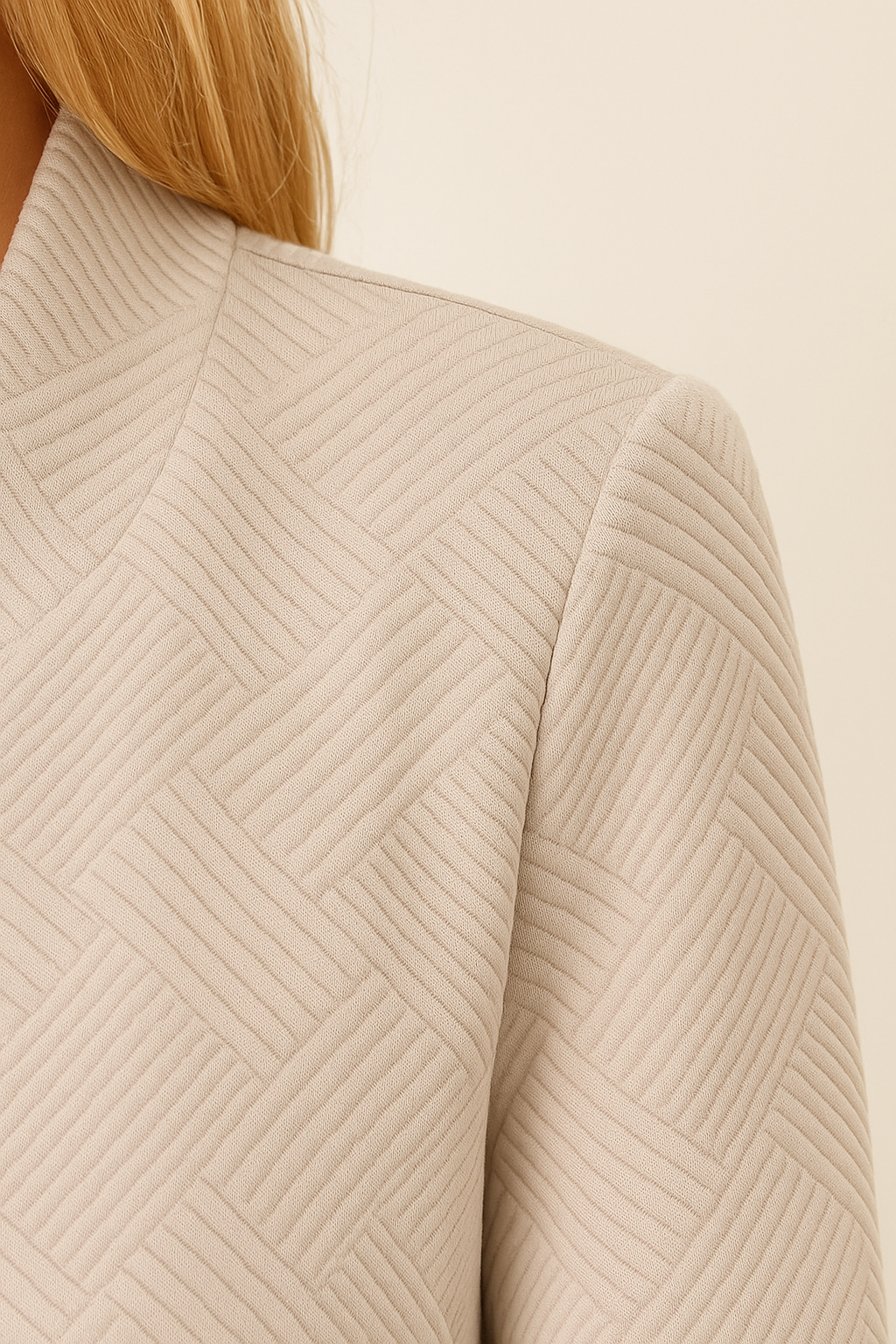 Women's Textured Zip-Front Cardigan - photo 4