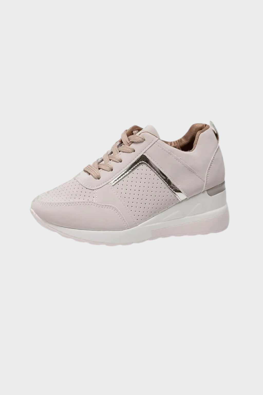 Women's Wedge Sneakers with Cushioned Footbed - photo 1