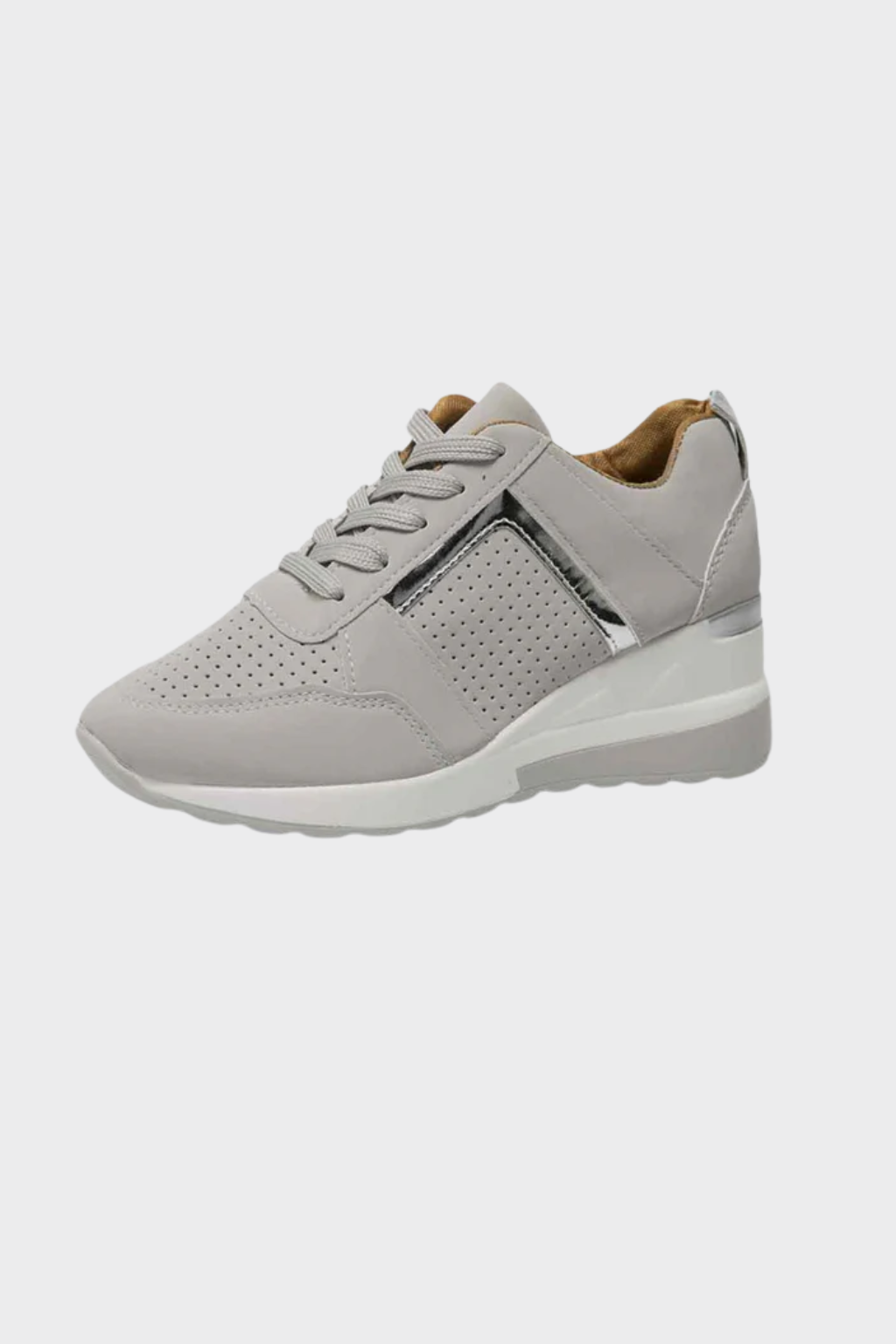 Women's Wedge Sneakers with Cushioned Footbed - photo 4
