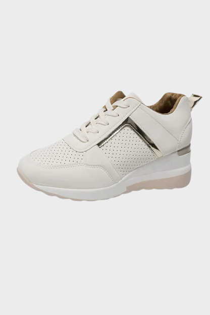 Women's Wedge Sneakers with Cushioned Footbed - photo 5