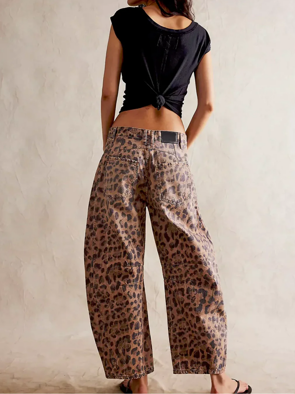 Women's Casual Mid Waist Jeans-29