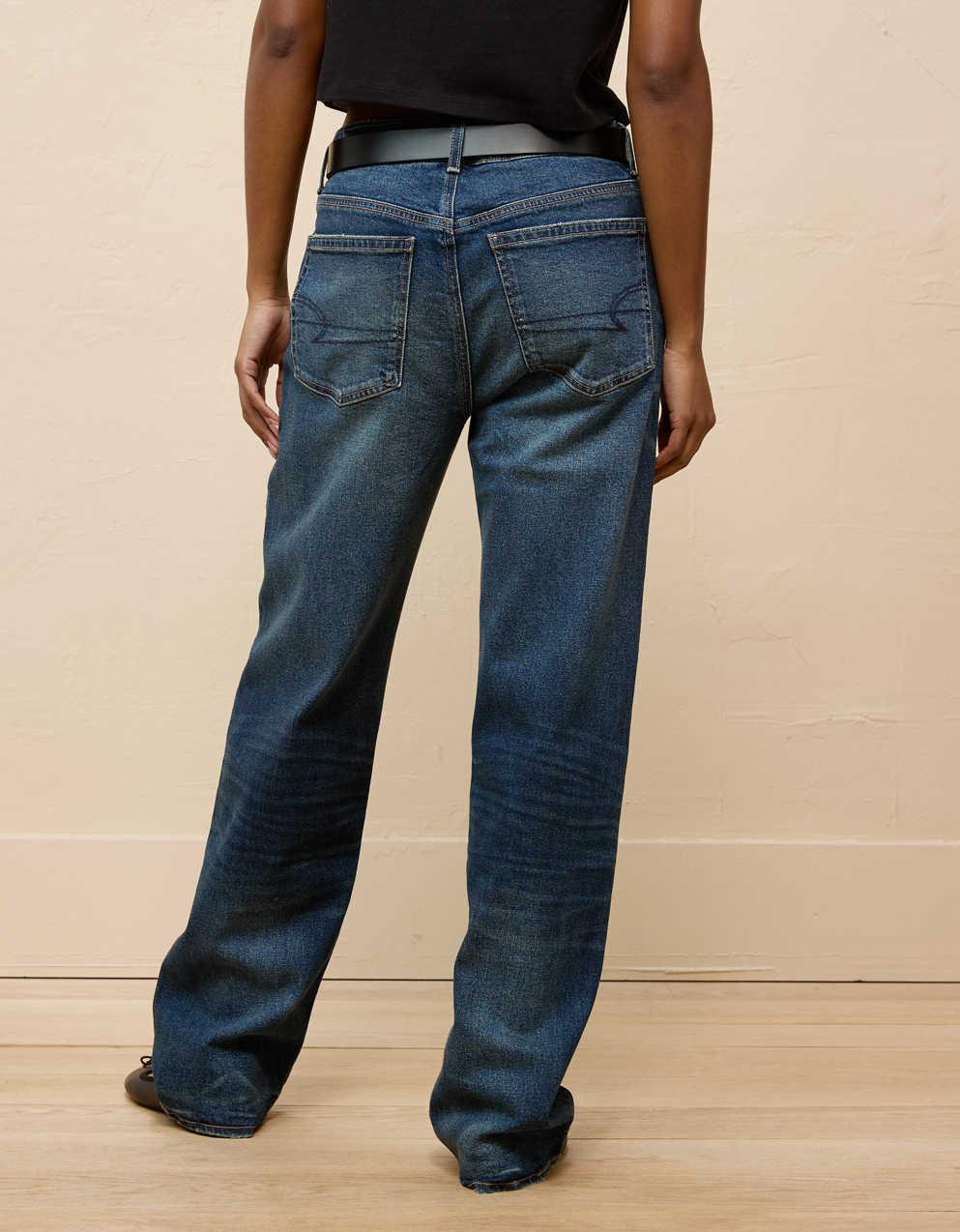 Women's Classic Straight-Leg Denim Jeans-2