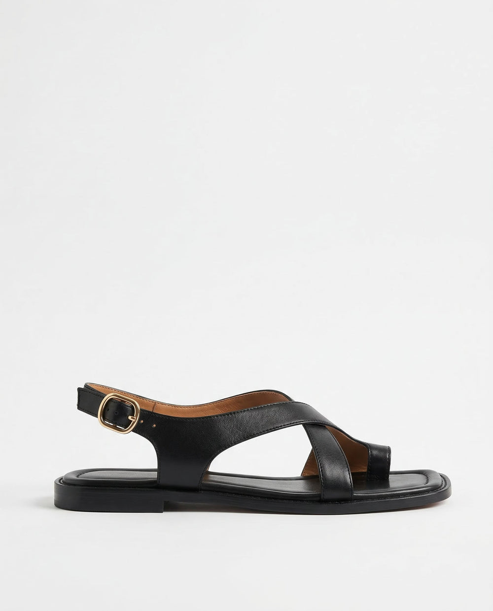 Women's Criss-Cross Slingback Flat Sandal-2