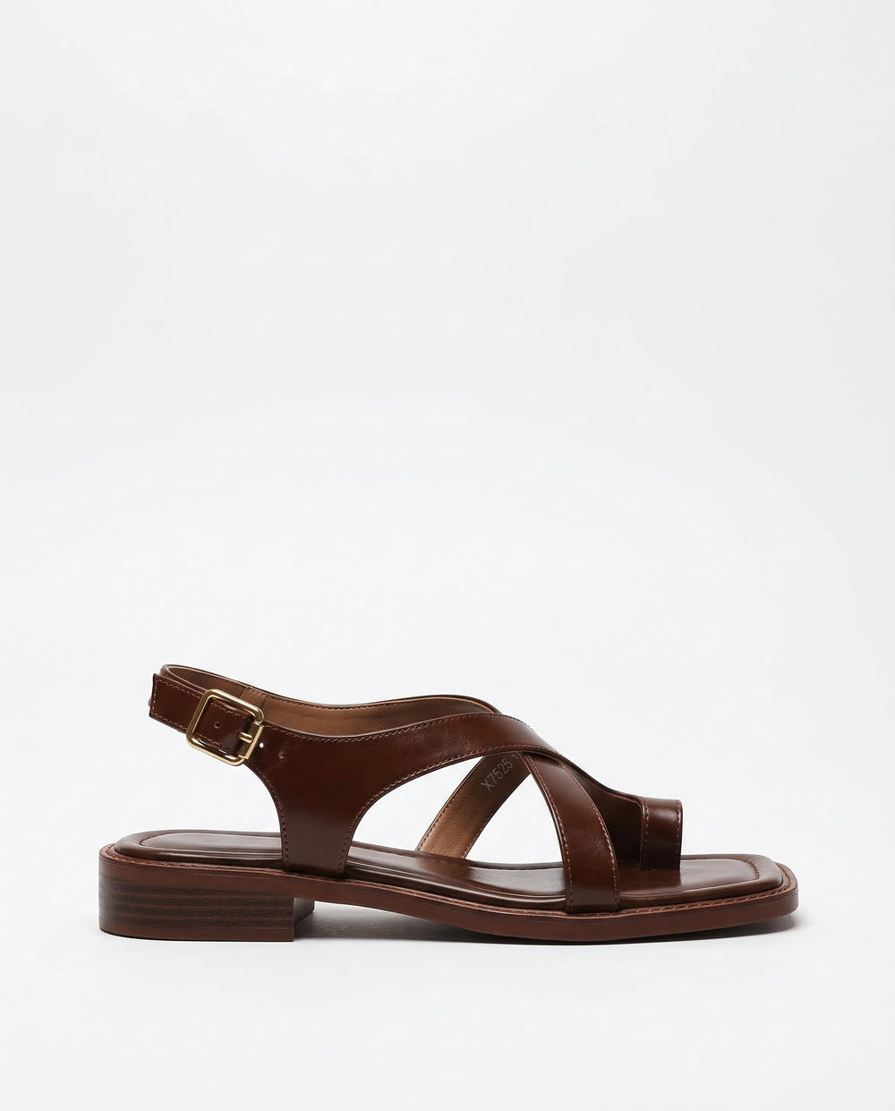 Women's Criss-Cross Slingback Flat Sandal-1