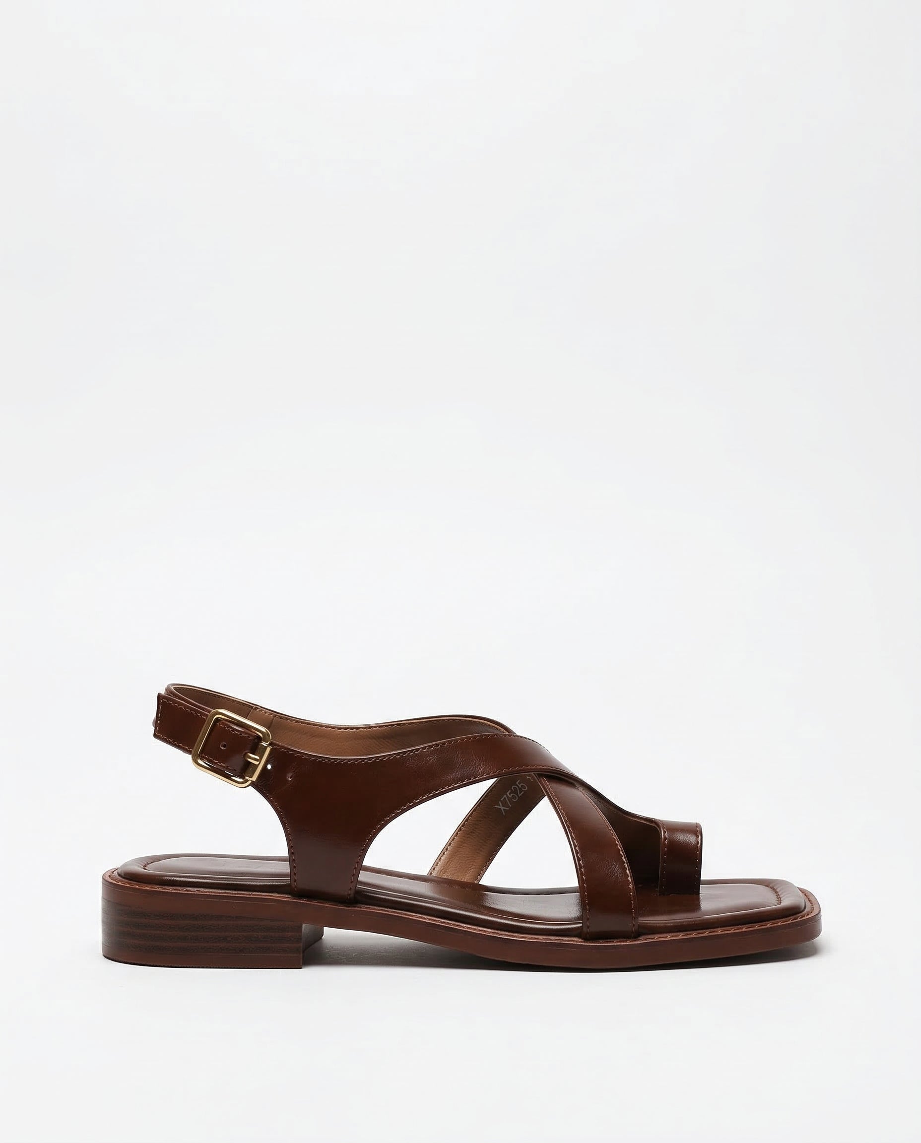 Women's Criss-Cross Slingback Flat Sandal-1