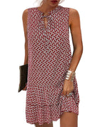 Women's Floral Shift Dress | Summer Casual-1